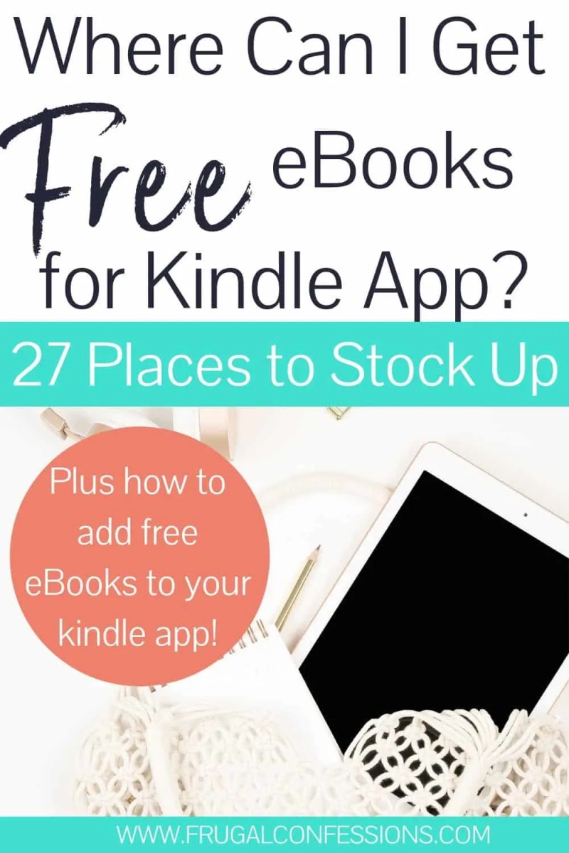 How To Get Free Ebook For Kindle