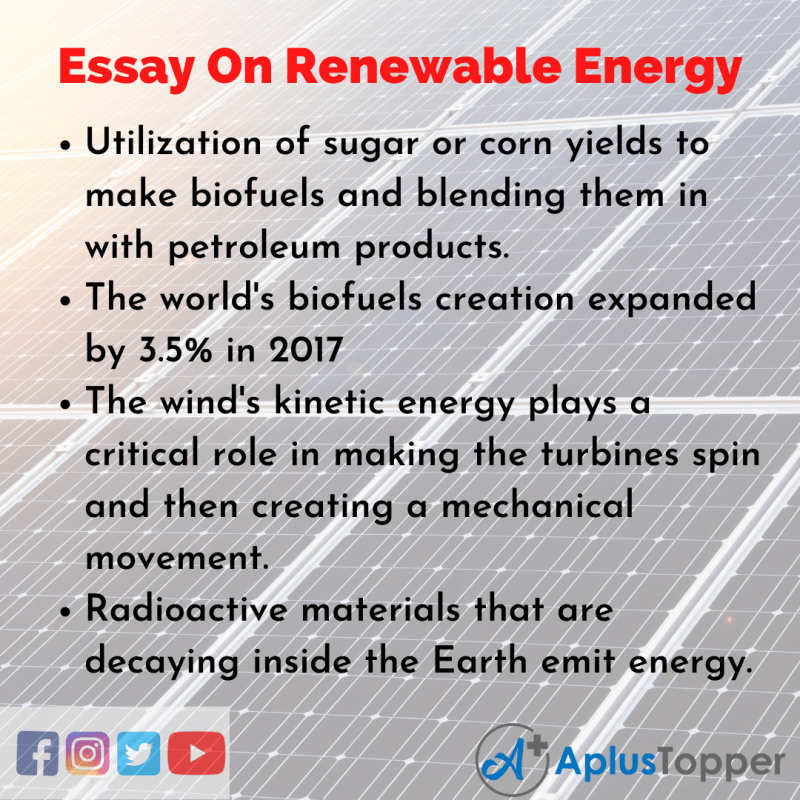 5 Renewable Energy Resources