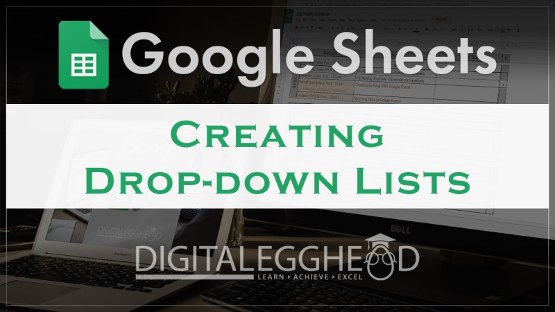 Google Forms Drop Down List From Spreadsheet