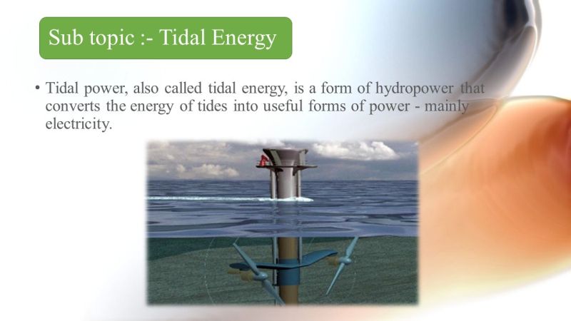 How Is Tidal Energy Renewable