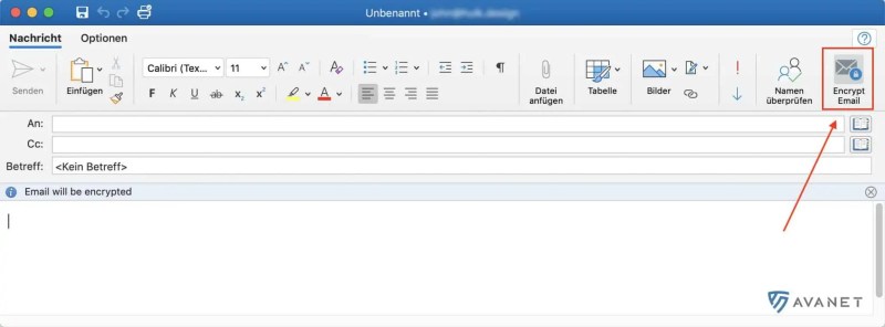 How To Send An Encrypted Email In Outlook