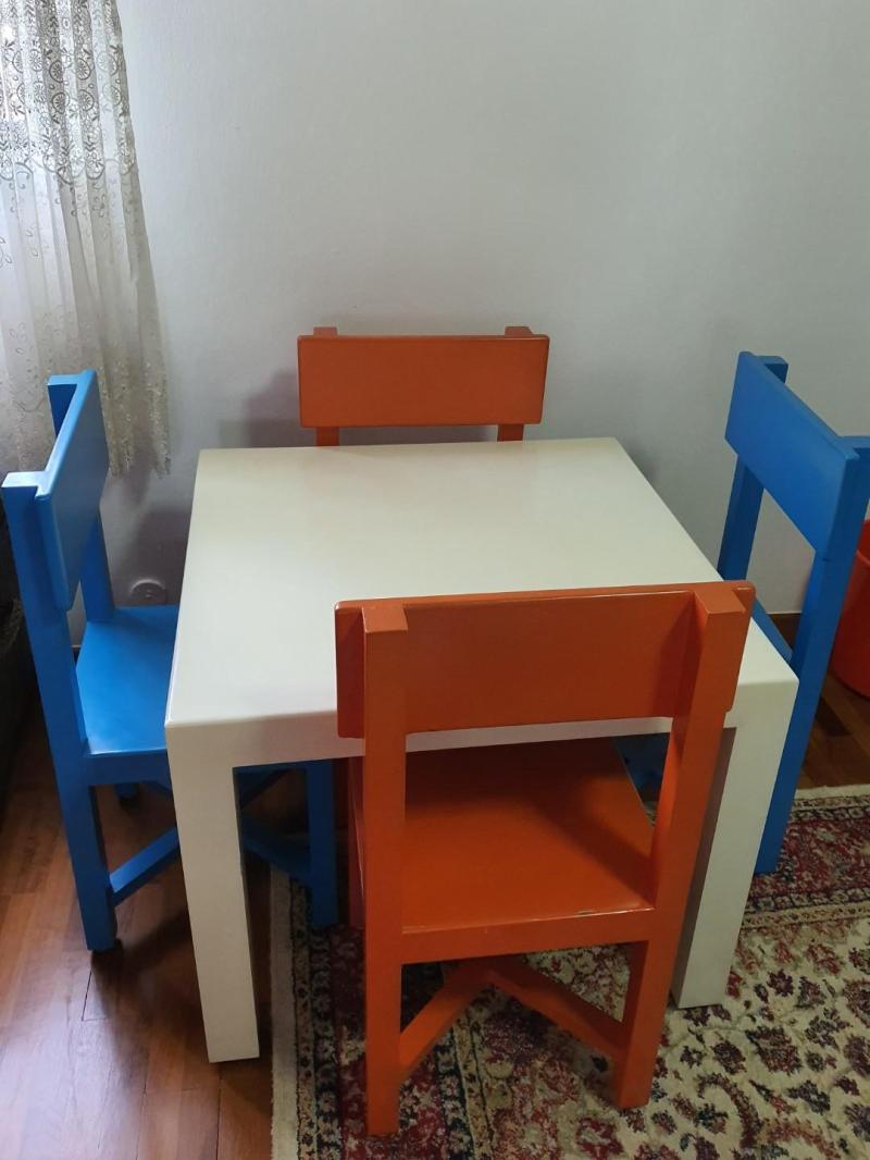Wooden Baby Table And Chairs