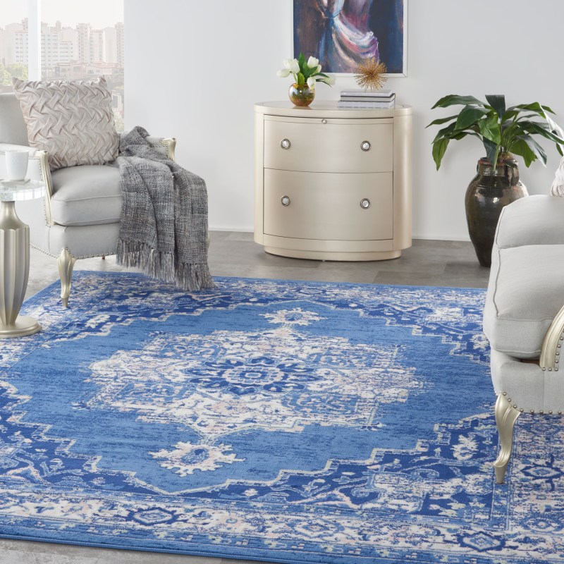 Blue Rugs For Bedroom