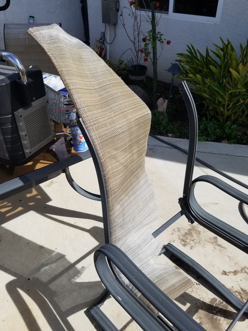 Outdoor Chair Sling Replacement