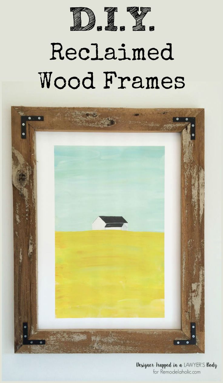 Build Your Own Picture Frame