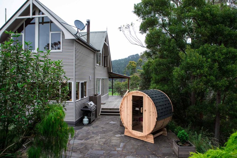 Build Your Own Barrel Sauna