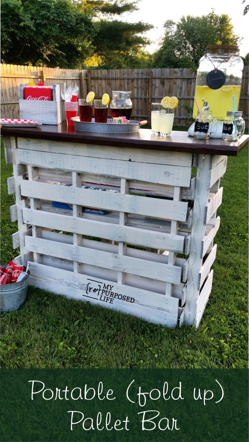 How To Build Pallet Bar