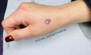 Side Wrist Heart Tattoo
