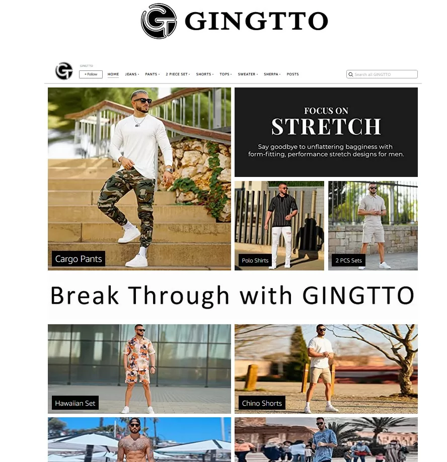 GINGTTO Men’s Casual Pants: The Perfect Blend of Style and Comfort