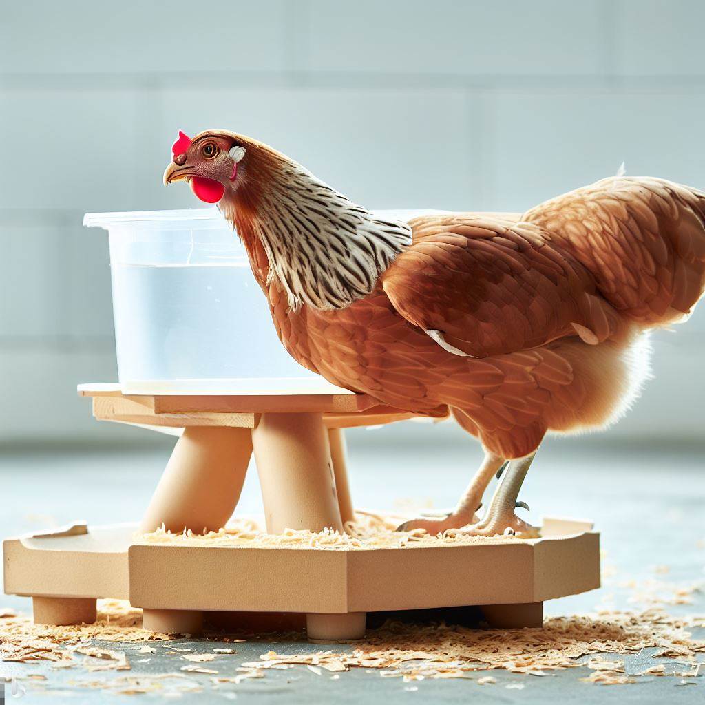 How To Keep Shavings Out Of Chickens Water