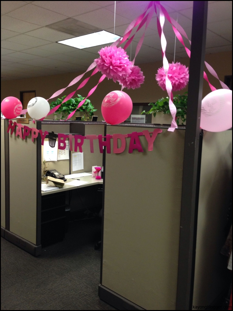 Celebrating in Style: Fun Cubicle Decor Ideas for Birthdays at Work