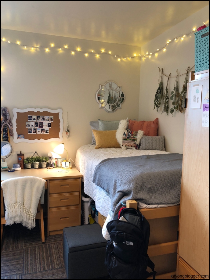 Minimalist Cozy College Dorm Room Ideas